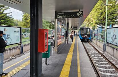 Tren ligero se queda sin servicio por falla en suministro eléctrico, mandan apoyo con RTP