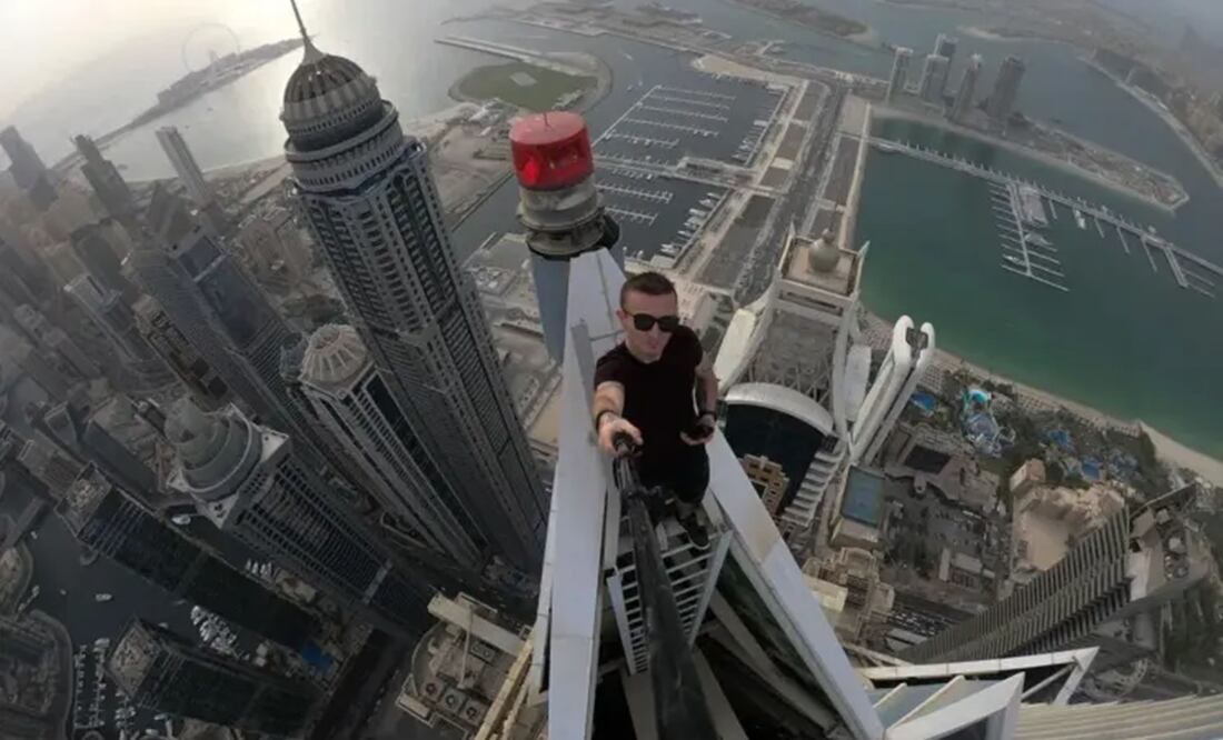 Remi Lucidi, un temerario conocido por competir en deportes extremos, fue encontrado muerto después de caer del piso 68 de un edificio de Hong Kong. Foto: remnigma/Instagram