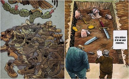 5 cartones de la prensa nacional que retratan el horror del Rancho Izaguirre en Teuchitlán; de Chelo a Chavo del Toro