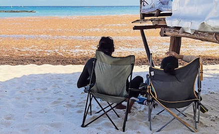 Sargazo llega antes al caribe mexicano