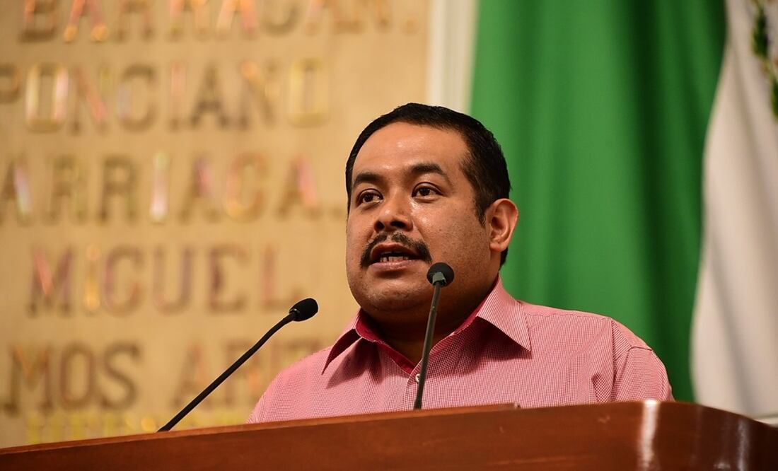 José Martín Padilla Sánchez, diputado local de Morena, exhortó a la SSC fortalecer los filtros de seguridad en el Estadio Azteca y otros recintos deportivos Foto: Especial