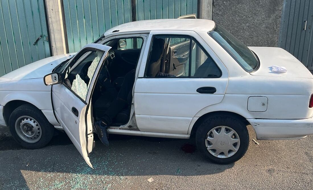 Asesinan a taxista en Valle de Chalco. Foto: Especial