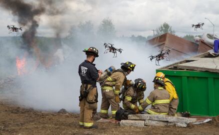 Los drones son capaces de rescatar vidas