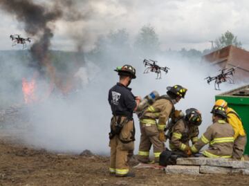 Los drones son capaces de rescatar vidas