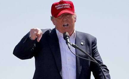 Asegura Trump que candidatos mexicanos copian su frase de campaña