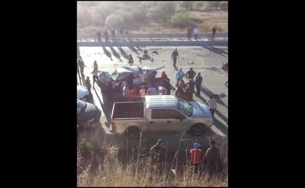 Choque en carretera federal deja 2 personas muertas y 2 heridos en Sonora