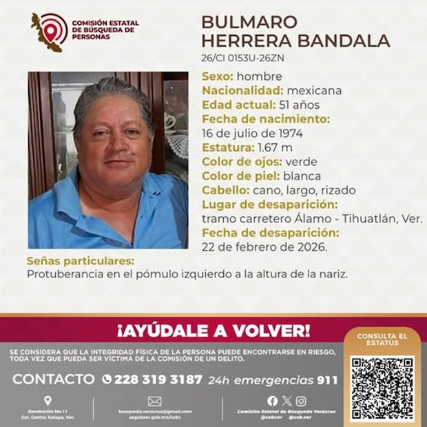 Foto: Comisión Estatal de Búsqueda de Personas