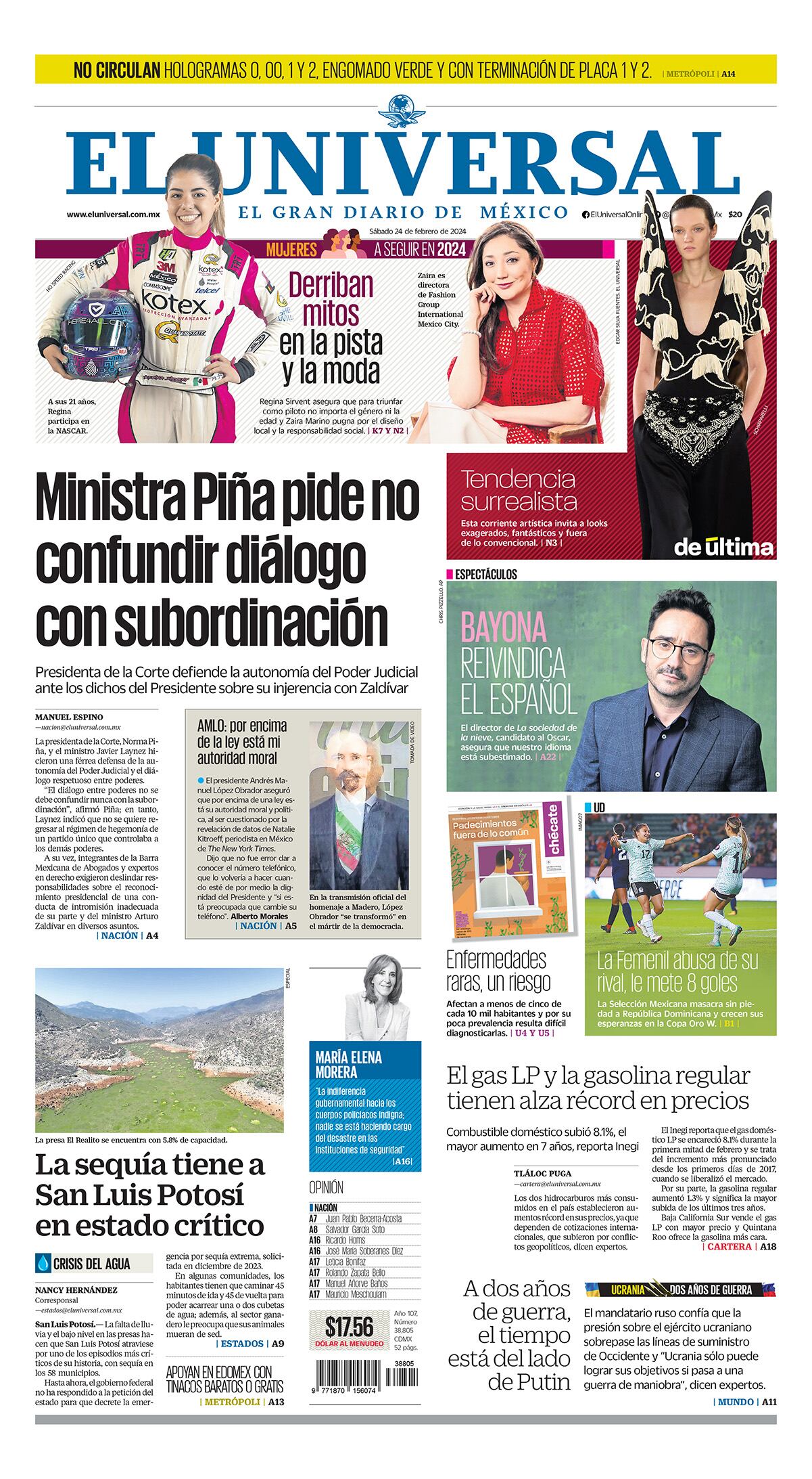 Portada impresa