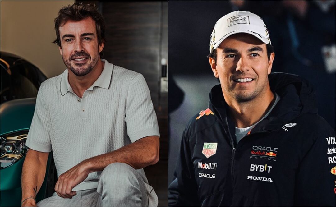 FOTO: ESPECIAL - Fernando Alonso pide mantener lugar de Checo Pérez en Red Bull
