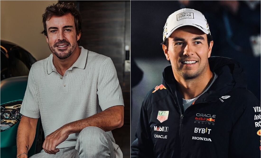 FOTO: ESPECIAL - Fernando Alonso pide mantener lugar de Checo Pérez en Red Bull