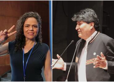 Diputada Gómez del Campo protesta en San Lázaro contra visita de Evo Morales para fiestas patrias