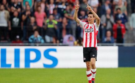 PSV golea con Lozano en la cancha 