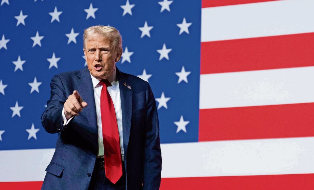 El presidente estadounidense, Donald Trum. Foto: James Watson / AFP