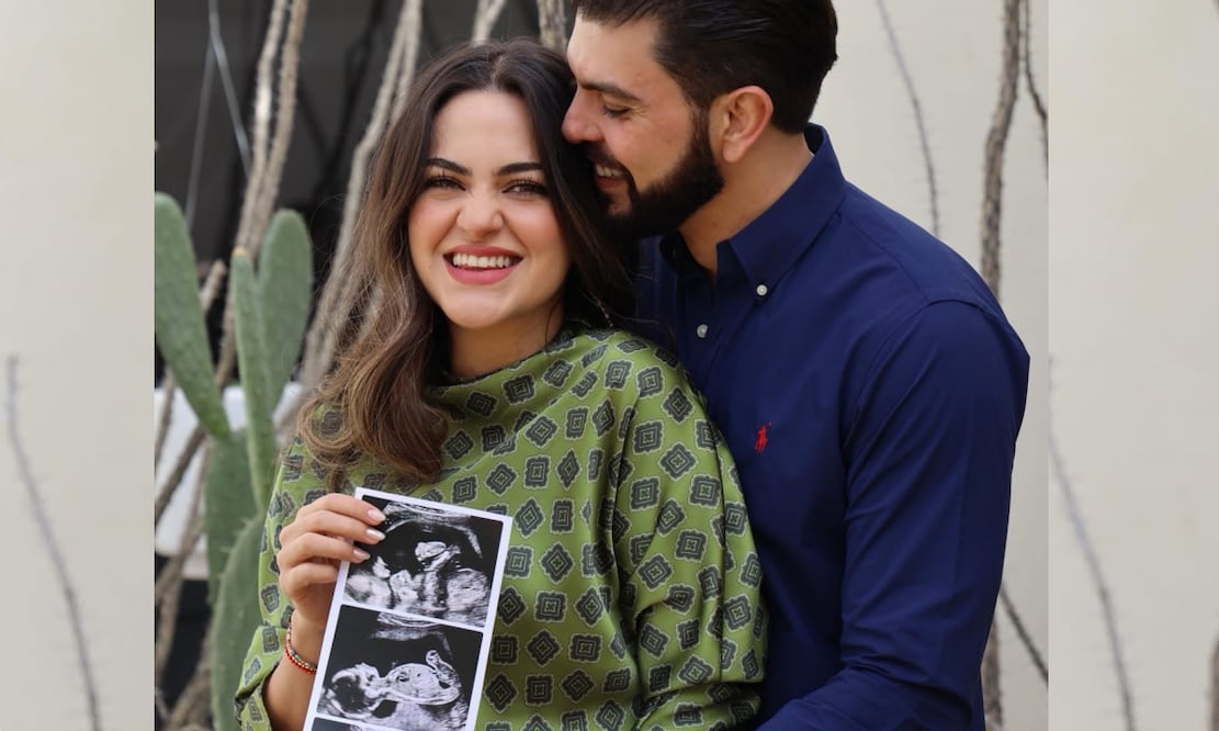 La senadora Andrea Chávez junto a su pareja, el empresario juarense, Emil Kamar. Foto: Cortesía.