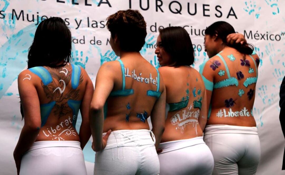 Ven sexista campaña de Nueva Alianza con body paint