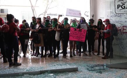 No vamos a caer en provocaciones, dice Sheinbaum tras protesta y vandalismo en PGJ