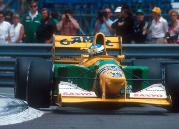 Así fue la primera victoria de Schumacher