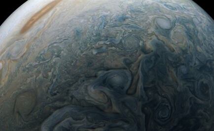Captan remolinos en el hemisferio sur de Júpiter