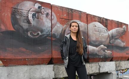 Artista mexicana exhibe mural en China