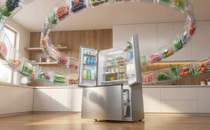 El refrigerador que se integra a tu cocina (no al revés)