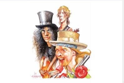 El reencuentro de Axl y Slash