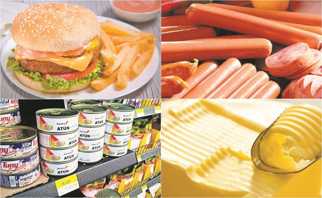 La Profeco detectó un alto contenido de soya en varias marcas de carne para hamburguesa, salchichas y atún. Por otro lado, encontró que la mayoría de las mantequillas contienen grasa que no es de leche. Fotos: ARCHIVO EL UNIVERSAL