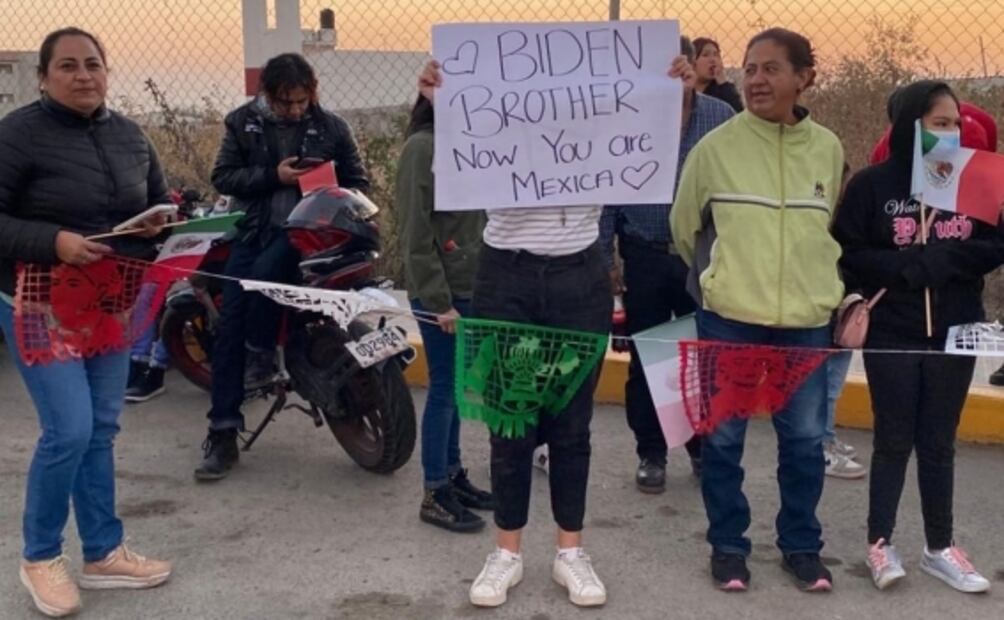 Joe Biden, presidente de EU, llega a México; lo reciben AMLO, Marcelo Ebrard y Ken Salazar en el AIFA 