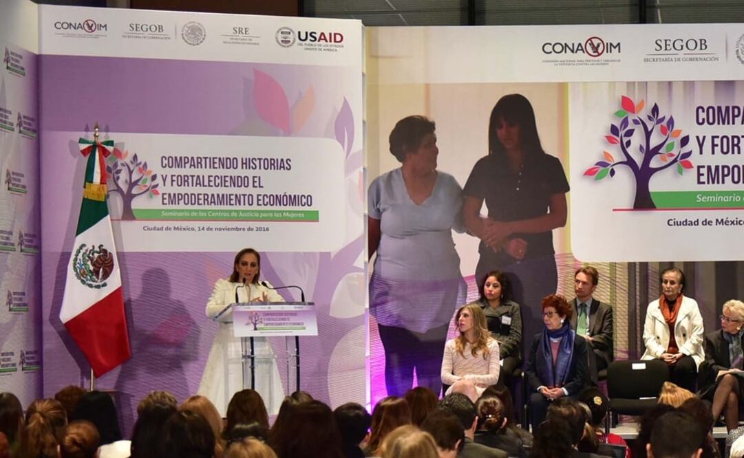 La secretaria de Relaciones Exteriores, Claudia Ruiz Massieu, participó en el “Seminario de los Centros de Justicia para las Mujeres Compartiendo Historias y Fortaleciendo el Empoderamiento Económico”. (Foto: Archivo/El Universal)