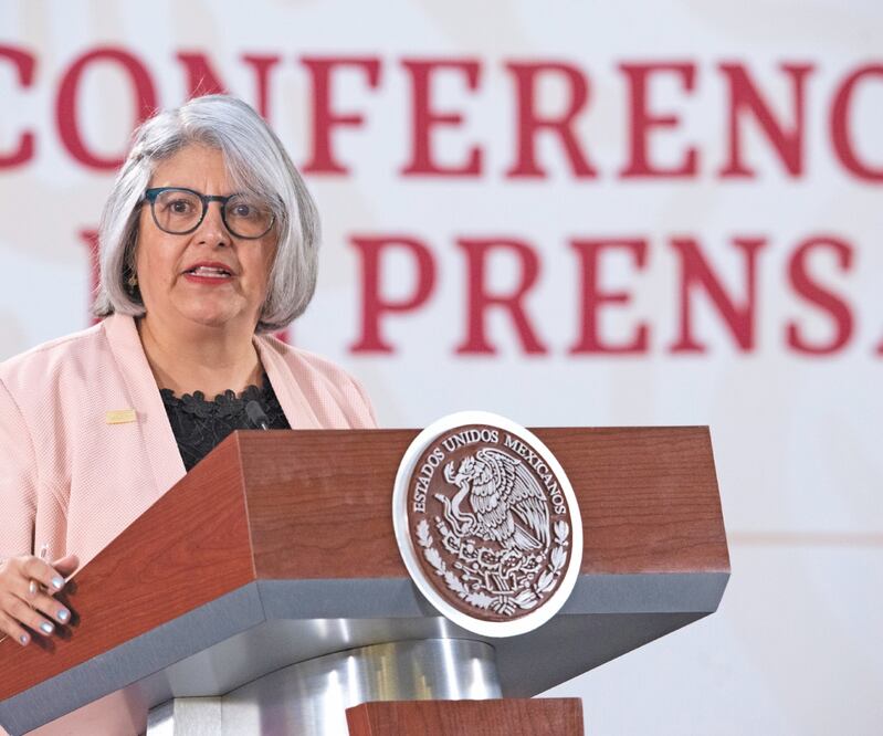 Graciela Márquez dijo que el gobierno ya aprendió sobre cómo ejercer los recursos, por lo que el gasto público y la inversión impulsarán al país. Foto: ARCHIVO EL UNIVERSAL