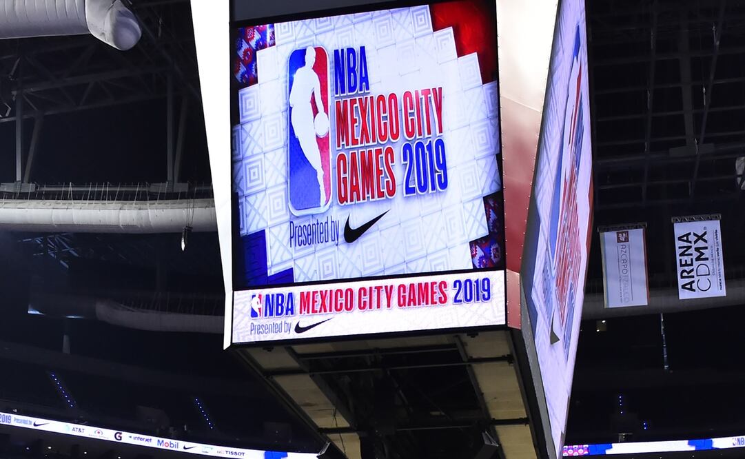 Imagen del NBA Mexico City Games del 2019 en la Arena CDMX - FOTO: Imago7