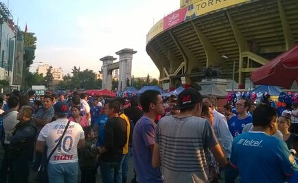 La afición celeste abarrota el Azul