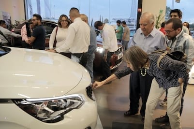 Venta de autos nuevos creció 21% durante octubre