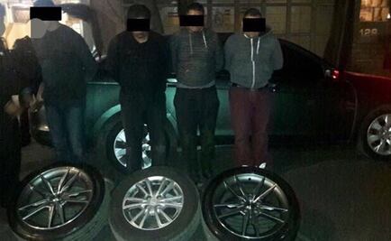 Detienen a 4 cuando robaban autopartes en La Condesa