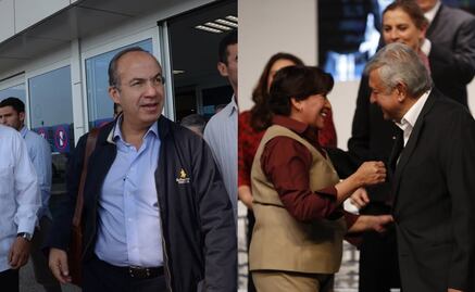 Felipe Calderón ataca a Delfina Gómez en Twitter