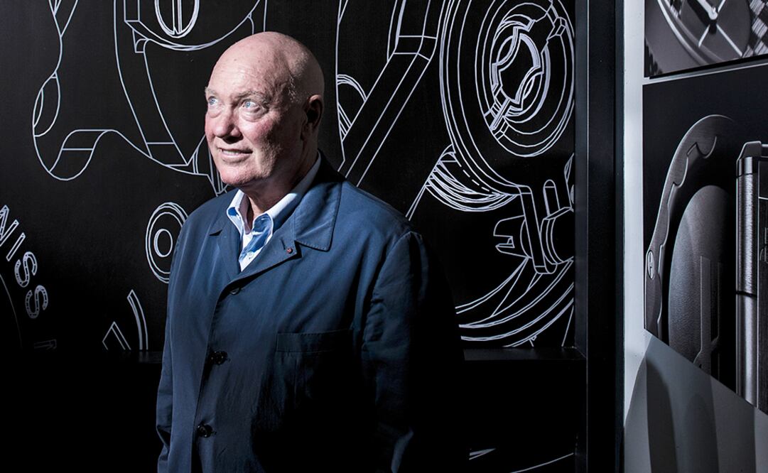 Jean-Claude Biver expone parte de su colección de relojes 