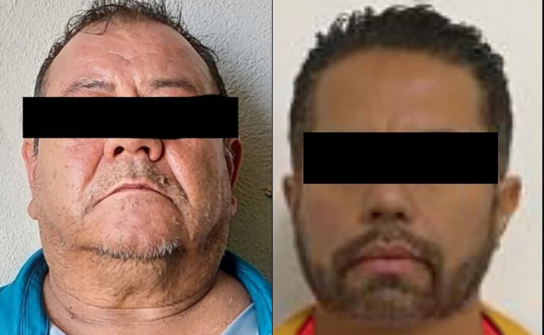 José Luis Sánchez Valencia, alias “Chalamán” y Armando Gómez Núñez, alias “Delta1”, jefe de “Los Deltas”  y ligados al CJNG, son enviados a EU (20/01/2026). Foto: Especial