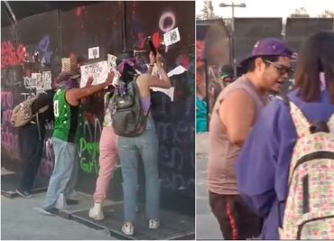 Captan a dos hombres causando destrozos en marcha del 8M; detienen a otro por agredir a feministas