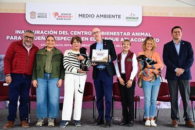 Delfina Gómez inaugura Centro de Bienestar Animal en Atlacomulco; brindará atención médica y refugio a seres sintientes en situación de calle