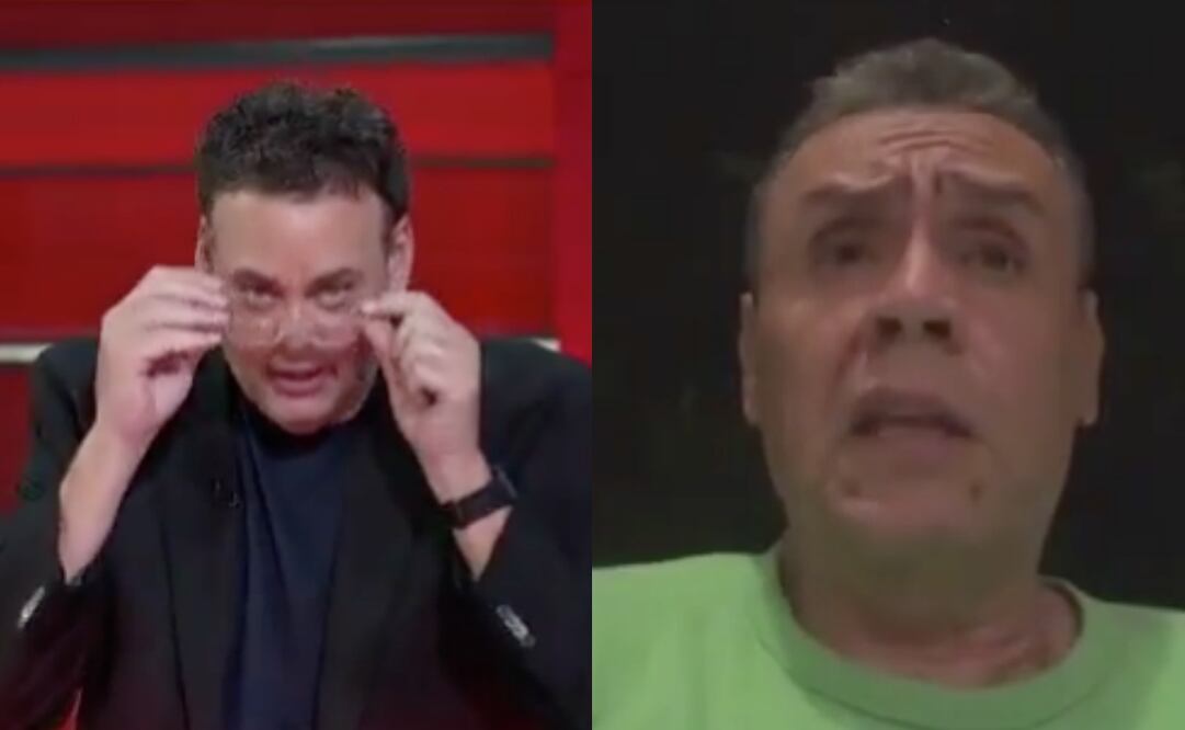 FOTO: CAPTURA DE PANTALLA - David Faitelson confronta a periodista colombiano por caso Efraín Juárez