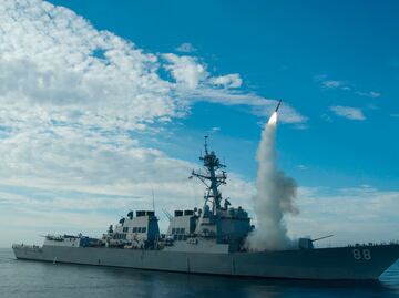 Entérate. Los misiles Tomahawk, el arma que usó EU contra Siria