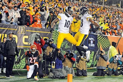 Steelers sobrevive vs. Bengals