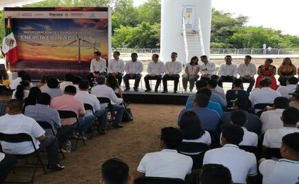 Inauguran en Oaxaca el parque eólico más grande de América Latina
