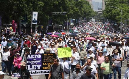 Manifestantes se dicen satisfechos tras movilización en defensa de la Corte