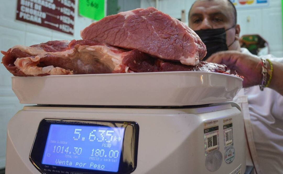 Precio de carne. Foto: Archivo EL UNIVERSAL