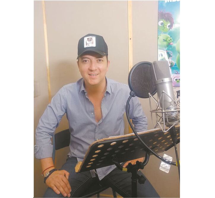 Nuevamente presta su voz en el segundo filme de Angry birds. Foto/ARACELI GARCÍA. EL UNIVERSAL