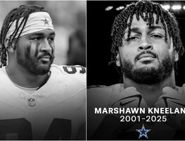 Muere Marshawn Kneeland: esta fue la última publicación del jugador de los Cowboys de Dallas en Instagram