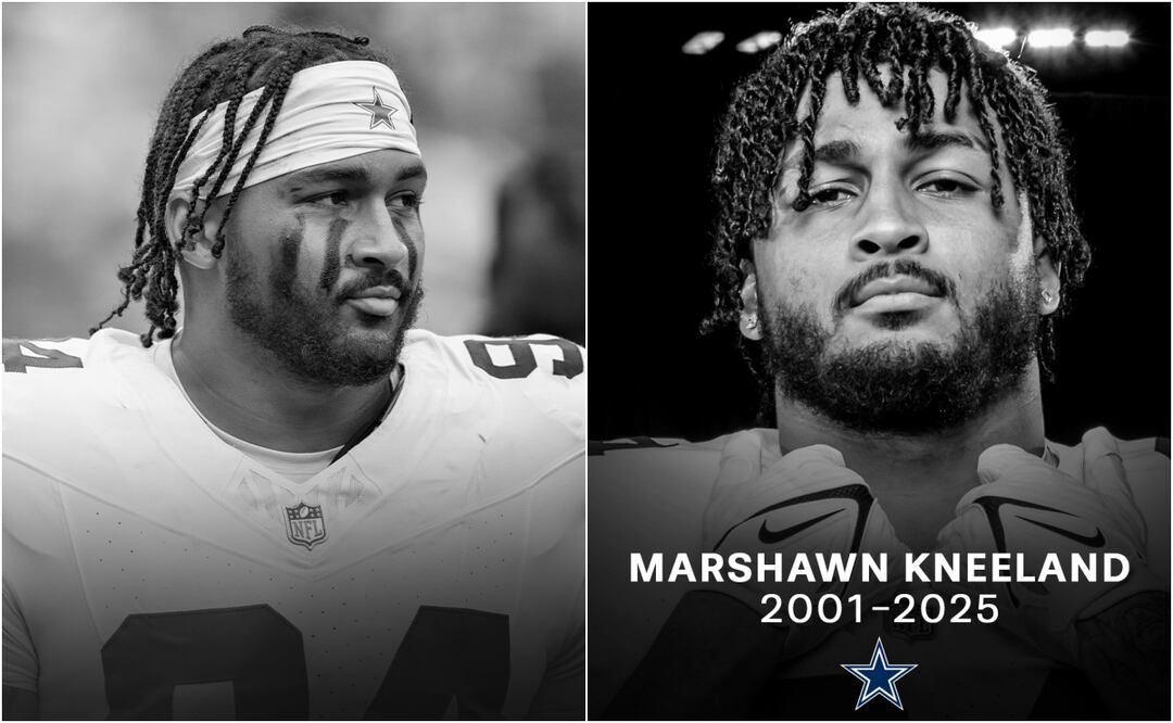 La muerte del jugador de 24 años de los Dallas Cowboys fue confirmada por el equipo la mañana de este jueves 6 de noviembre. Foto: Dallas Cowboys y NFL