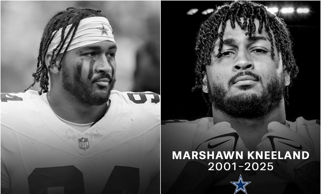 La muerte del jugador de 24 años de los Dallas Cowboys fue confirmada por el equipo la mañana de este jueves 6 de noviembre. Foto: Dallas Cowboys y NFL