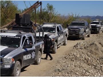 Detienen a 8 personas en mina clandestina en Pitiquito, Sonora; decomisan equipo para extracción ilegal de oro