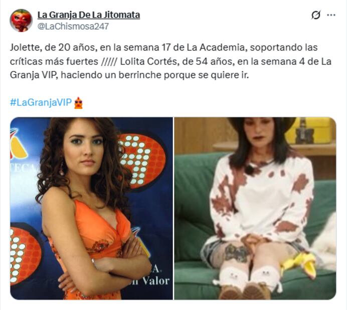 Memes de la cuarta noche de Traición en La Granja VIP. Foto: X